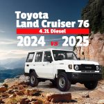 Toyota Land Cruiser 76 4.2L Diesel – 2024 vs. 2025 Full Model Comparison