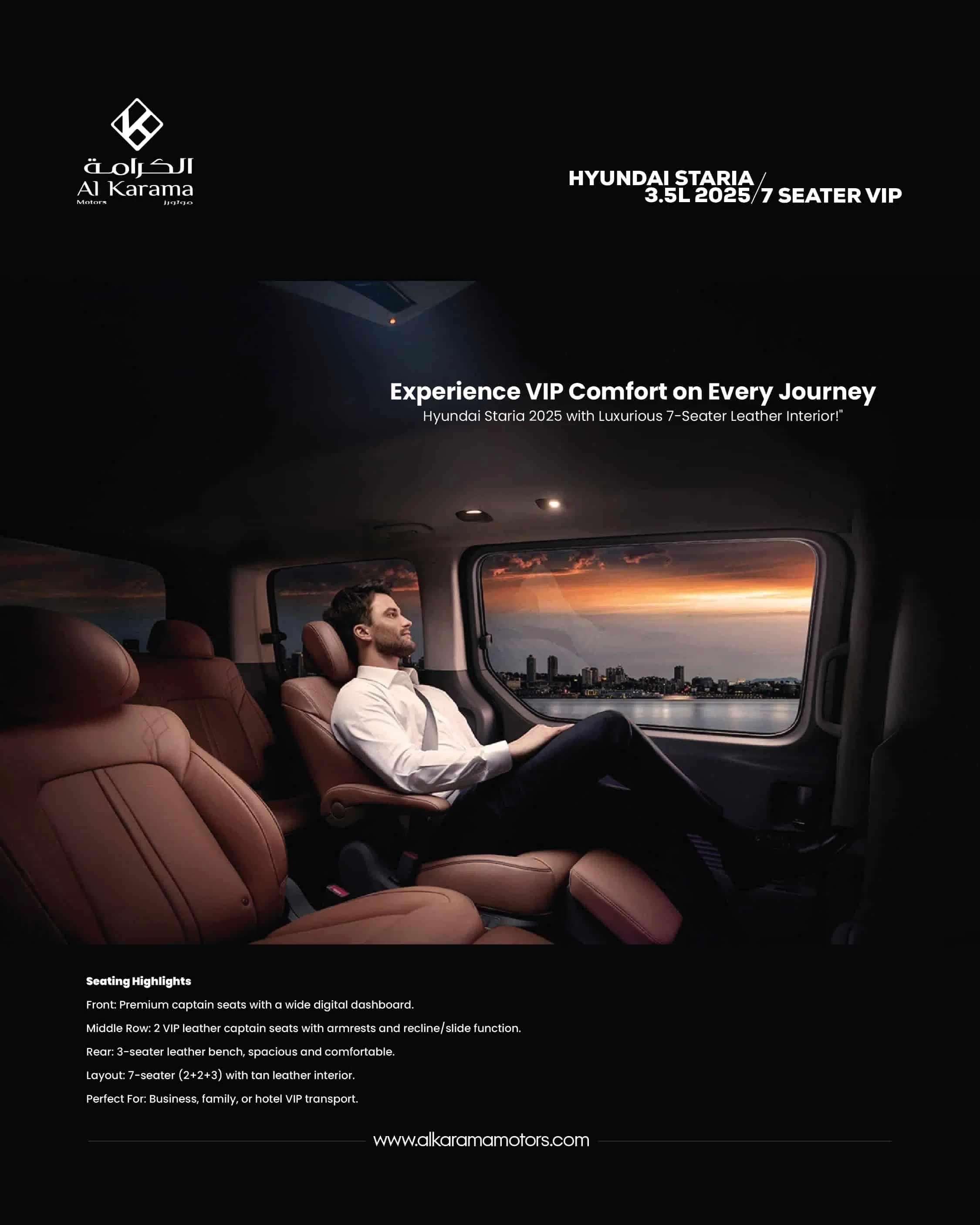 Staria 3.5L 2025 VIP