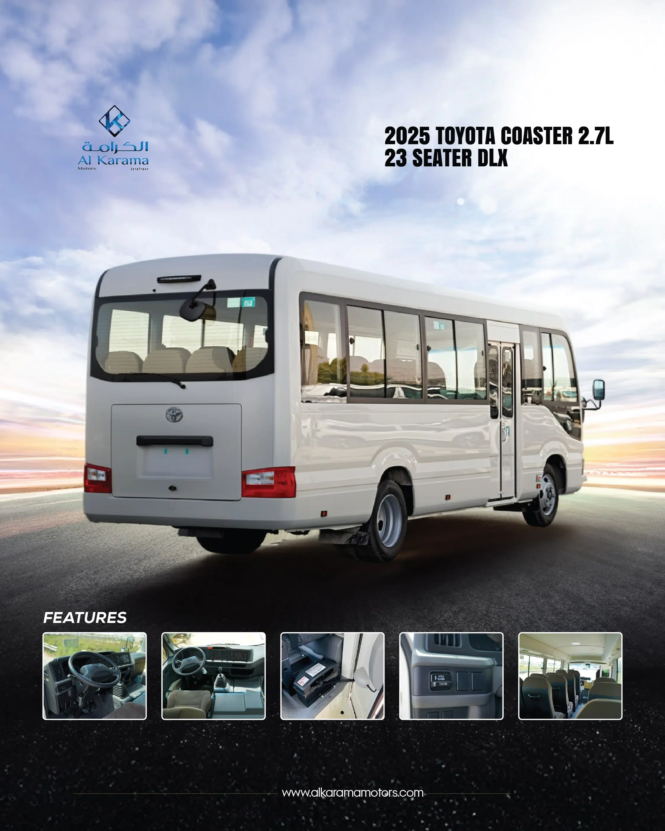 Toyota Coaster 2.7L 2025