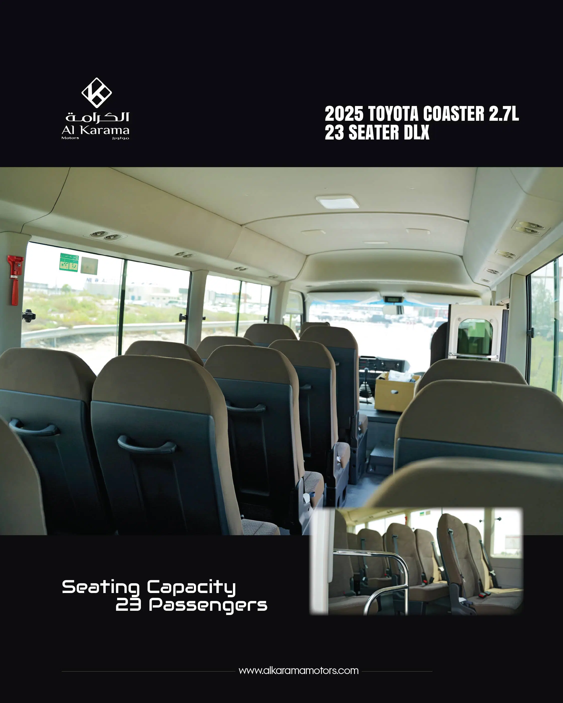 Toyota Coaster 2.7L 2025
