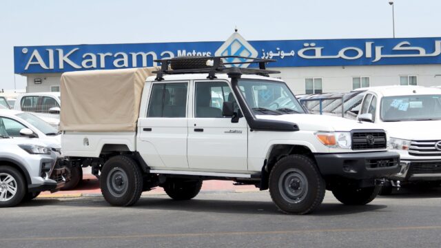 Toyota LC79 Double Cab Manual Pickup, 4.2L Diesel
