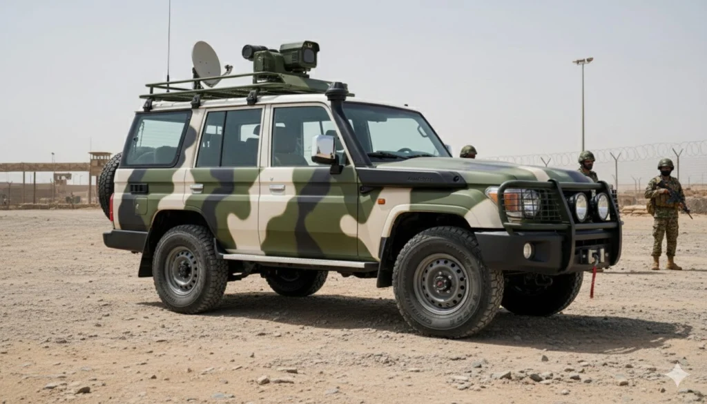 Toyota Land Cruiser 76 diesel for demanding work conditions