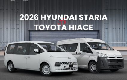 Hyundai Staria vs Toyota HiAce