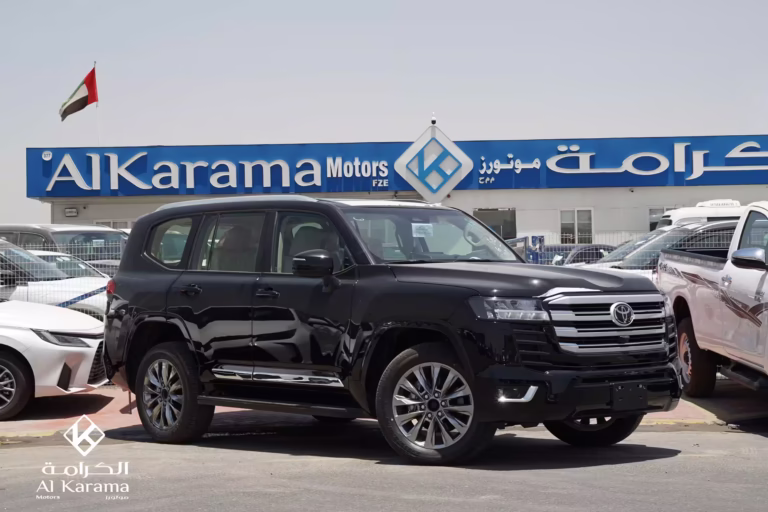 2026 Toyota Land Cruiser 300 GXR4 3.5L Twin Turbo Front Side View in Dubai