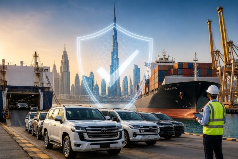 Dubai export hub for new vehicles amid regional shipping volatility