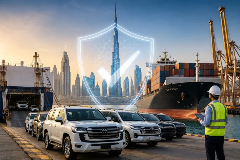 Dubai export hub for new vehicles amid regional shipping volatility