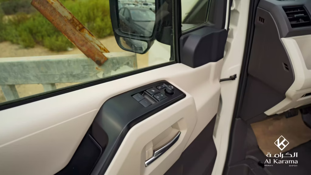 Toyota Hiace GL driver door power window controls