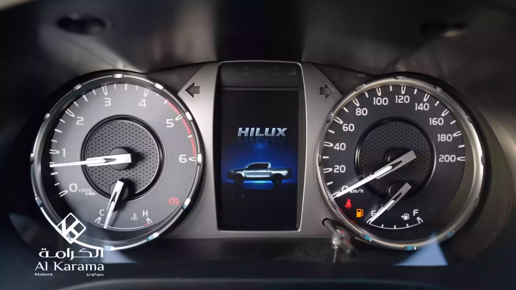 2026 Toyota Hilux GLX-S instrument cluster display