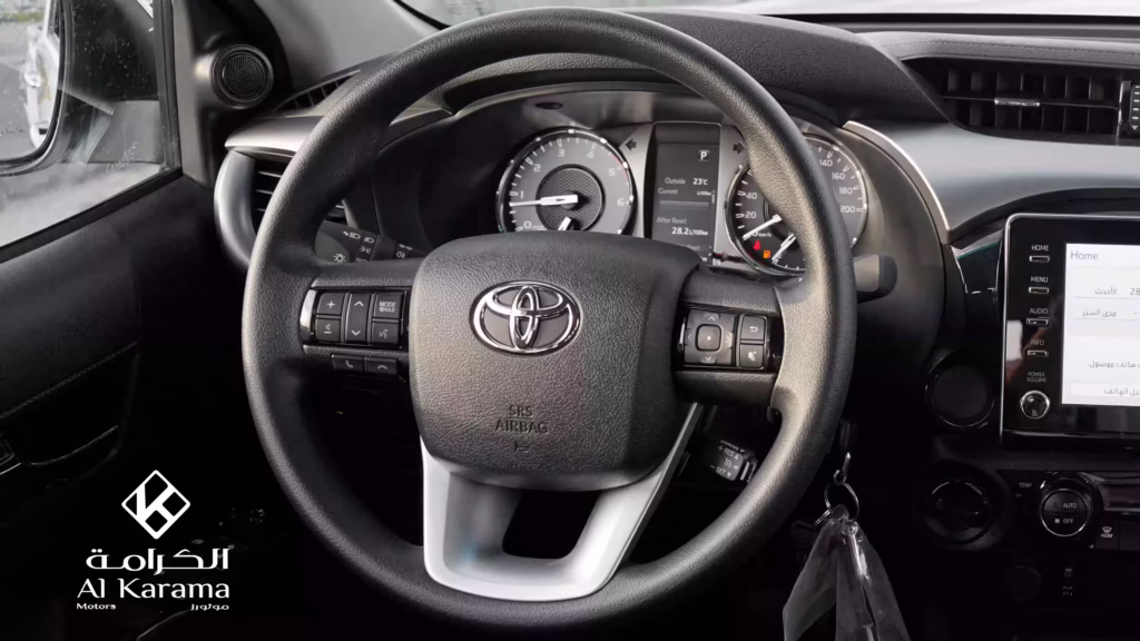 2026 Toyota Hilux GLX-S multifunction steering wheel
