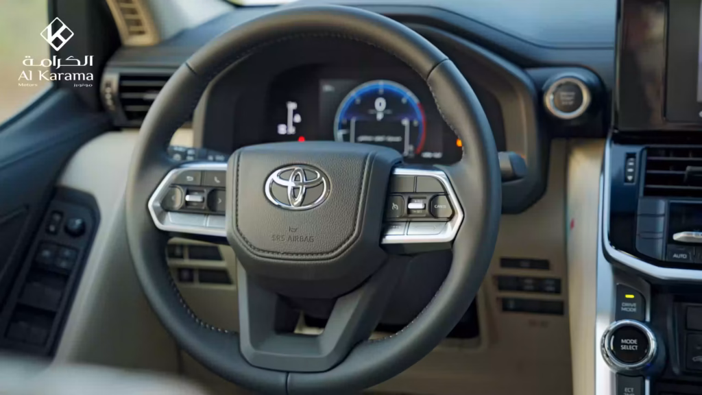 Toyota Land Cruiser LC300 multifunction steering wheel