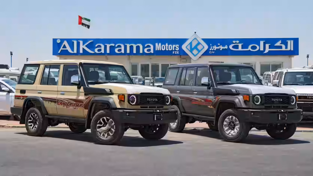 2026 LC76 4.0L Beige And Grey